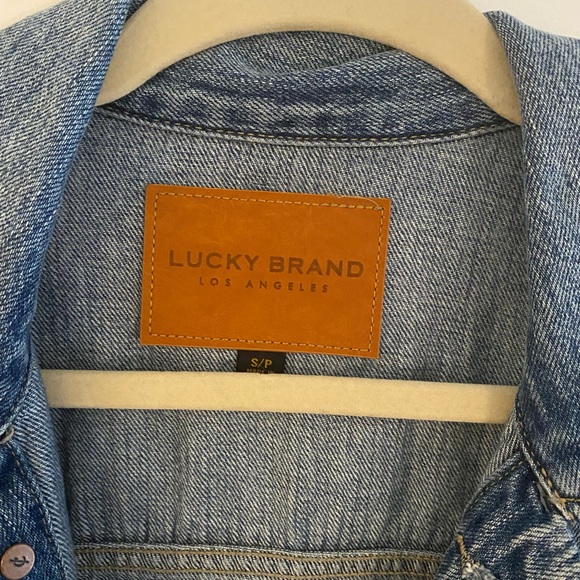 Lucky Brand Boyfriend Trucker Jean Jacket - Picture 2 of 15